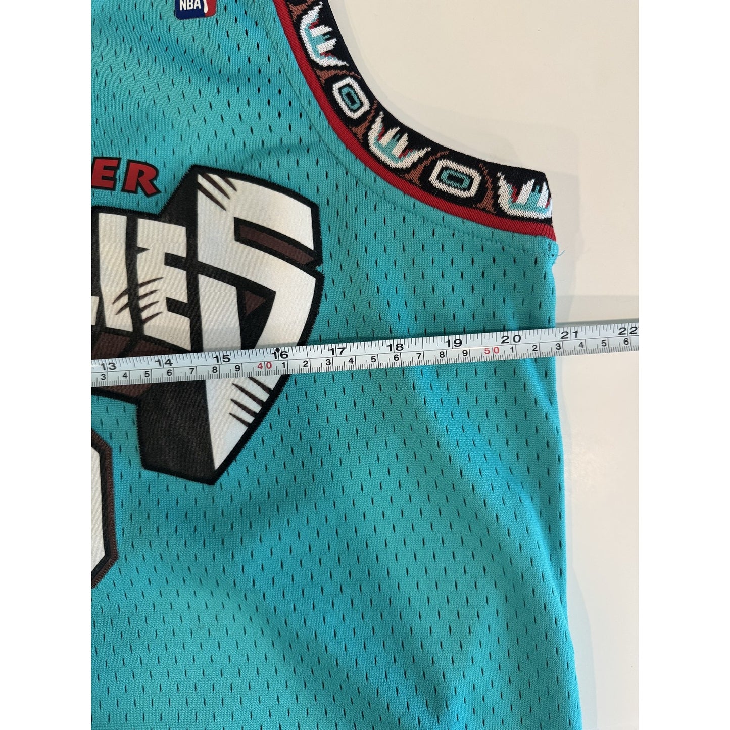 Vancouver Grizzlies Jersey Mens XL Blue NBA Basketball Mike Bibby 90s