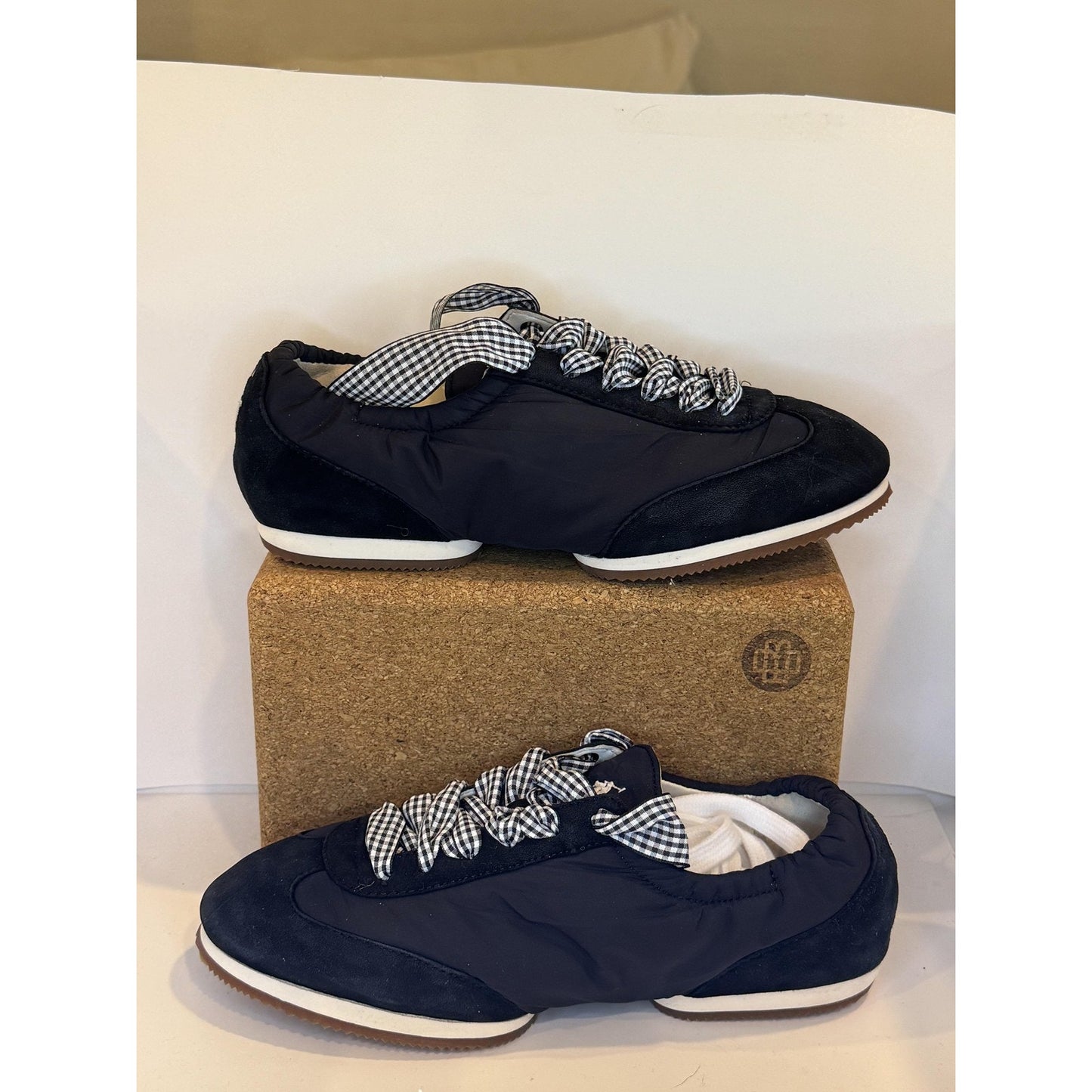 Polo Ralph Lauren Shoes Womens Size 7.5 Gingham Lace Up