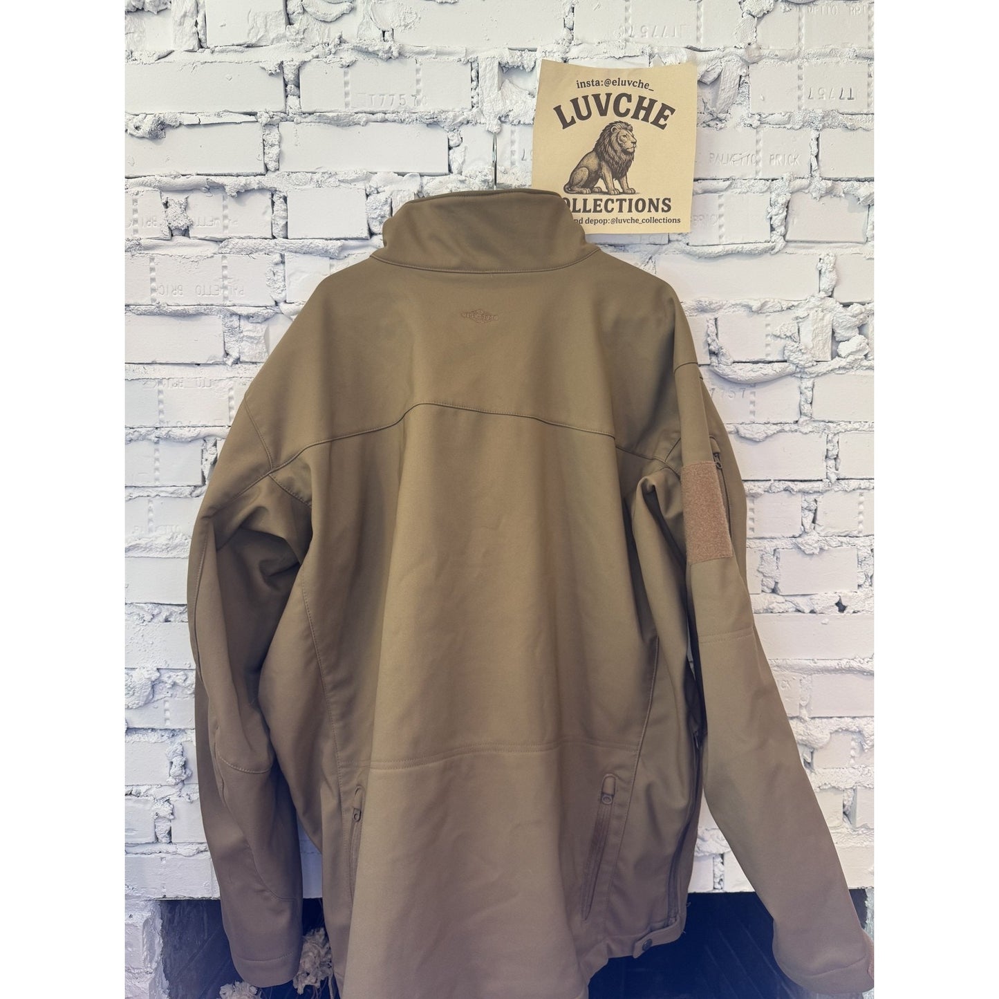 TRU-SPEC Mens 2XL Coyote Brown Tactical Softshell Military Jacket