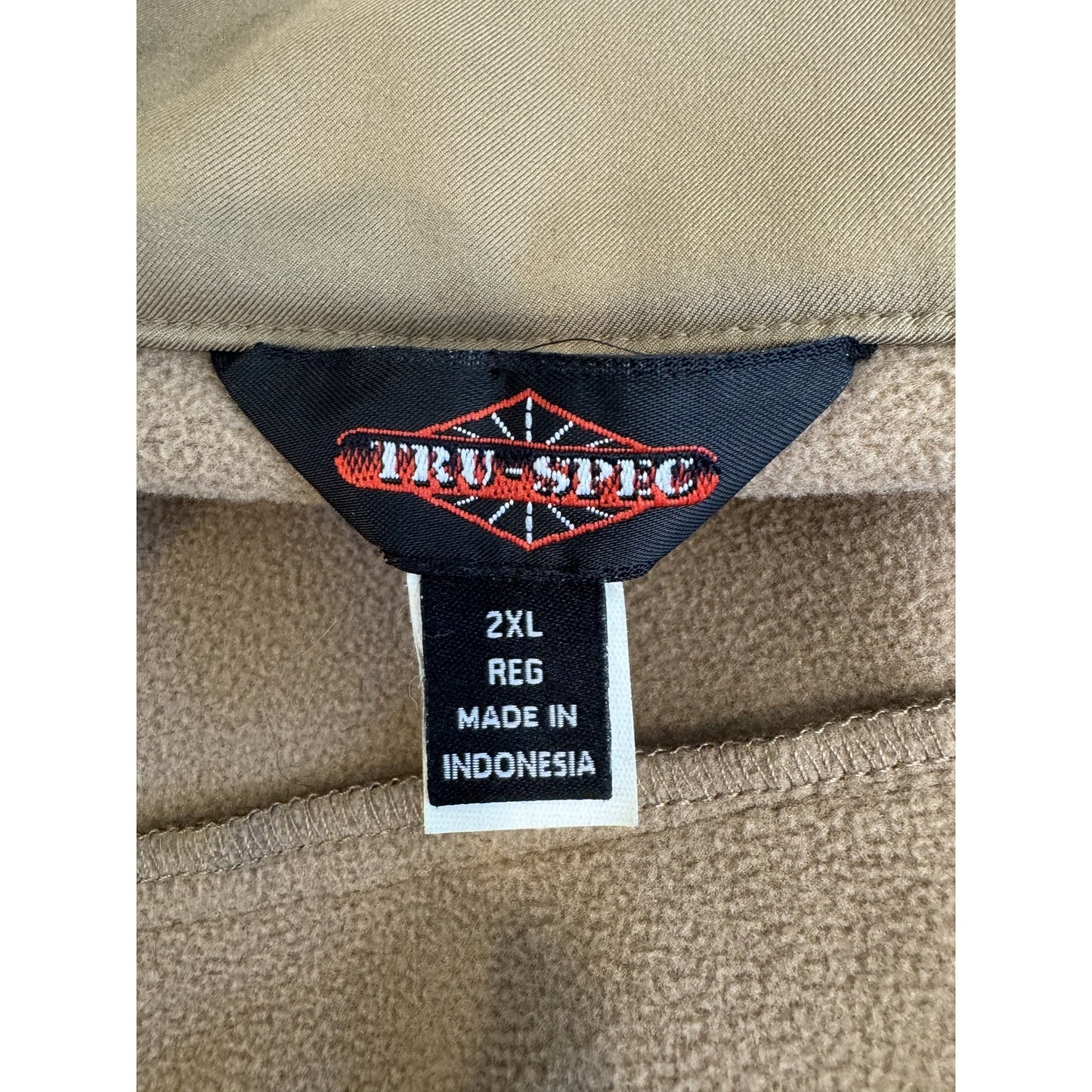 TRU-SPEC Mens 2XL Coyote Brown Tactical Softshell Military Jacket
