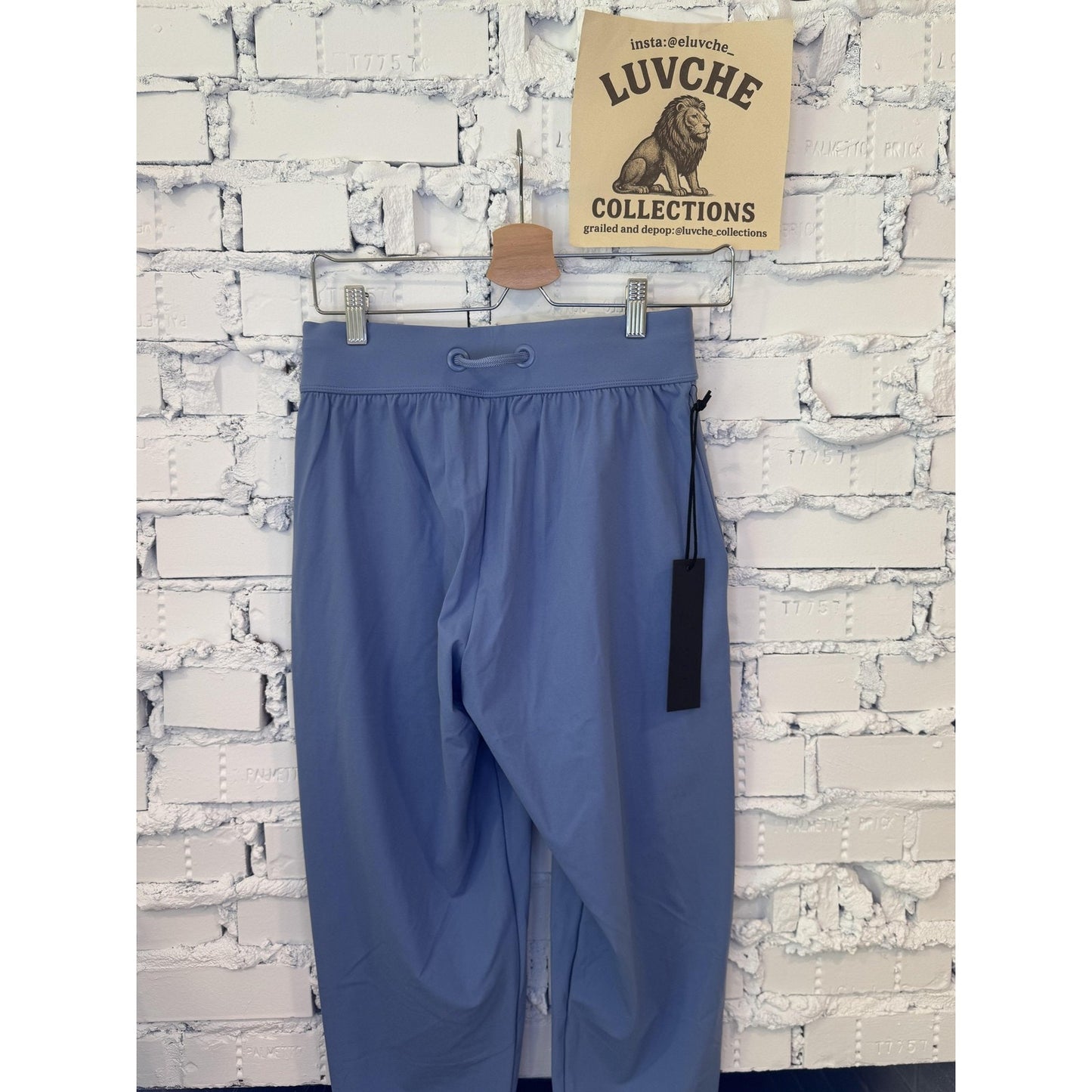 Noli Womens S Hudson Blue Drawstring Stretch Pants