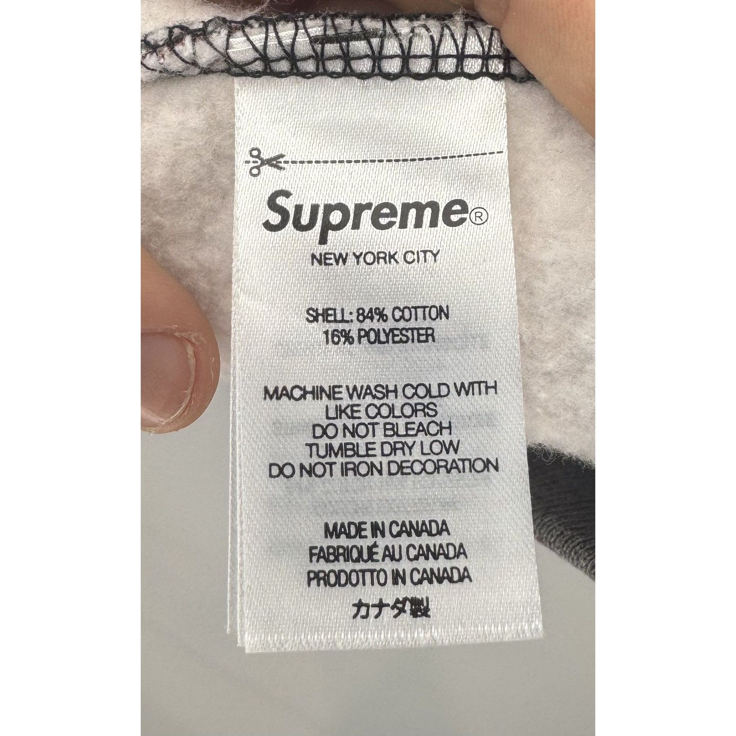 Supreme Red Camo Hoodie - M