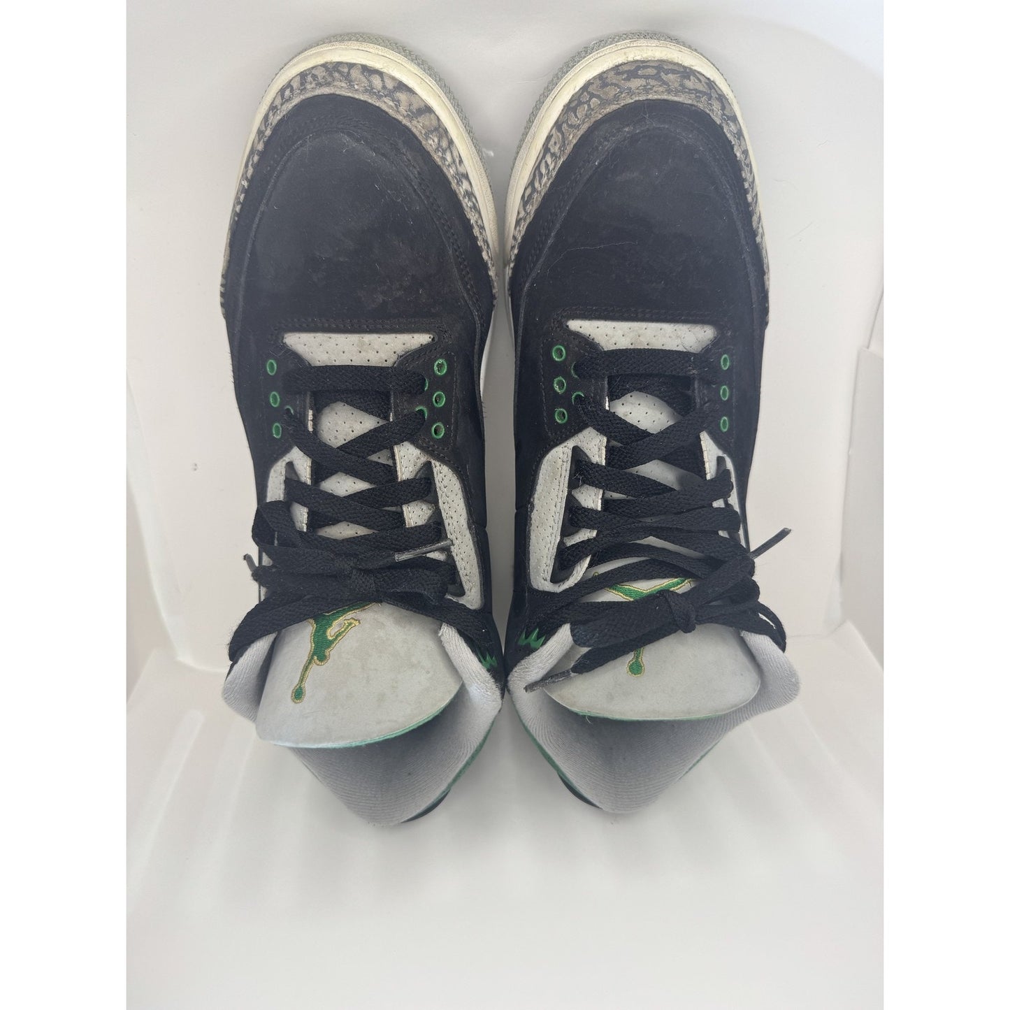 Pine Tree Air Jordan 3 Retro Shoes Mens Size 9.5