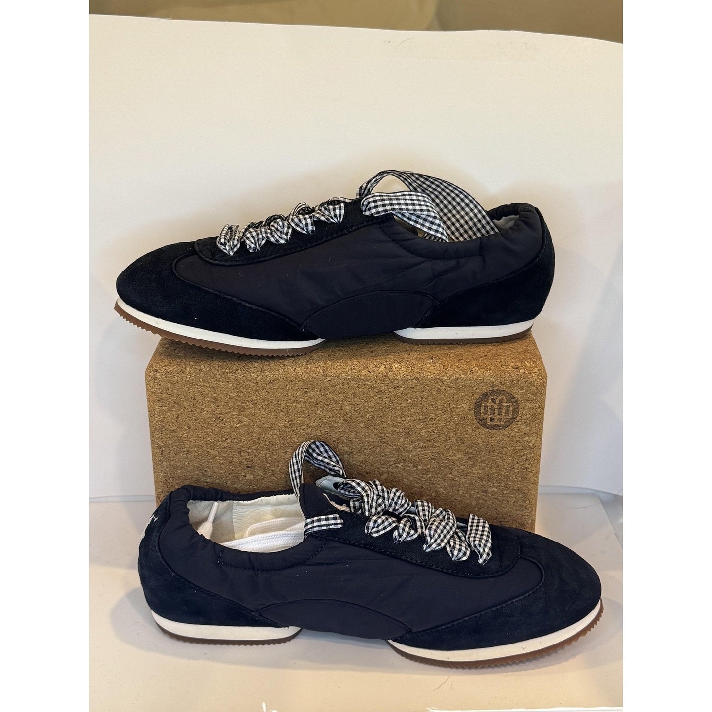 Polo Ralph Lauren Shoes Womens Size 7.5 Gingham Lace Up