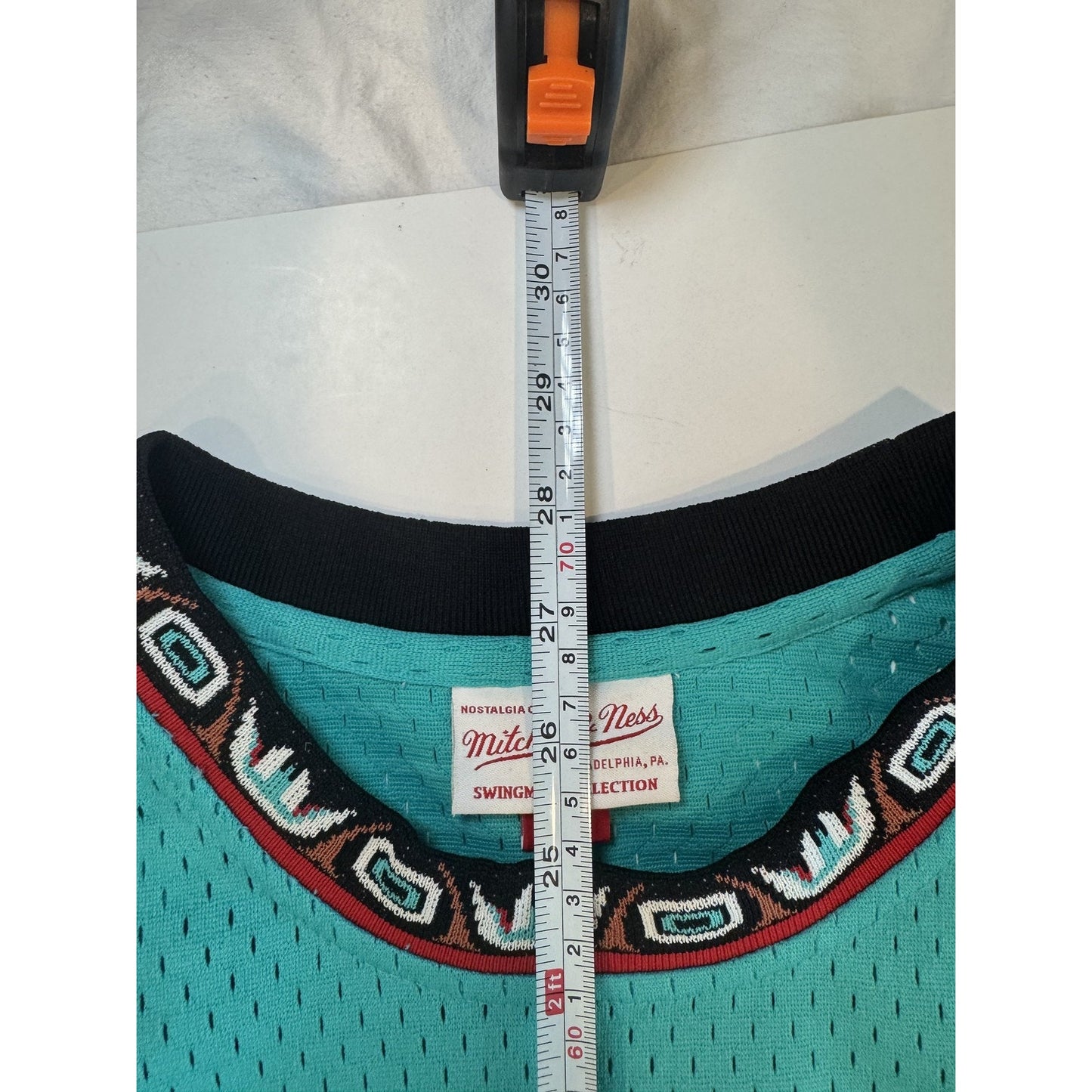 Vancouver Grizzlies Jersey Mens XL Blue NBA Basketball Mike Bibby 90s