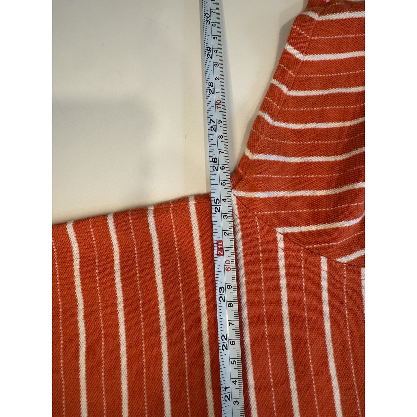 Tommy Hilfiger Shirt Mens 2XL Red White Striped Polo