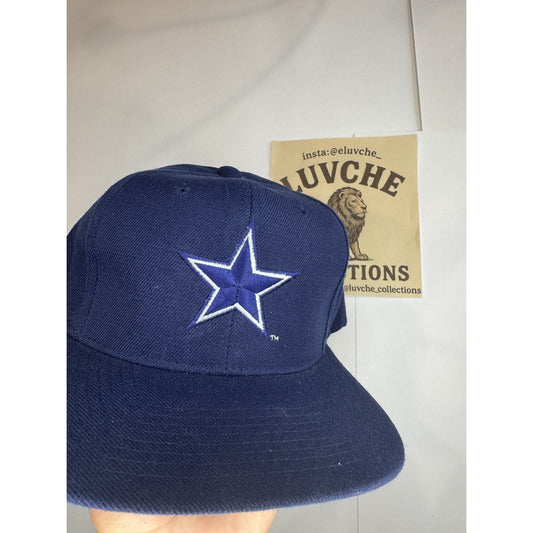 Dallas Cowboys Hat Cap Snap Back Mens Blue NFL Football Throwback