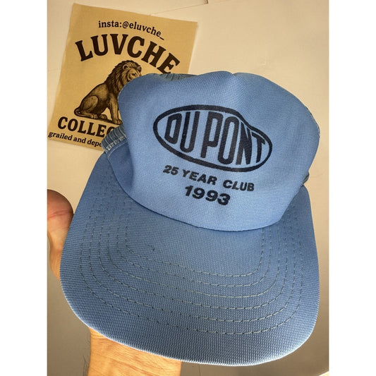 VINTAGE DuPont Snap Back Blue Mesh Snap Back
