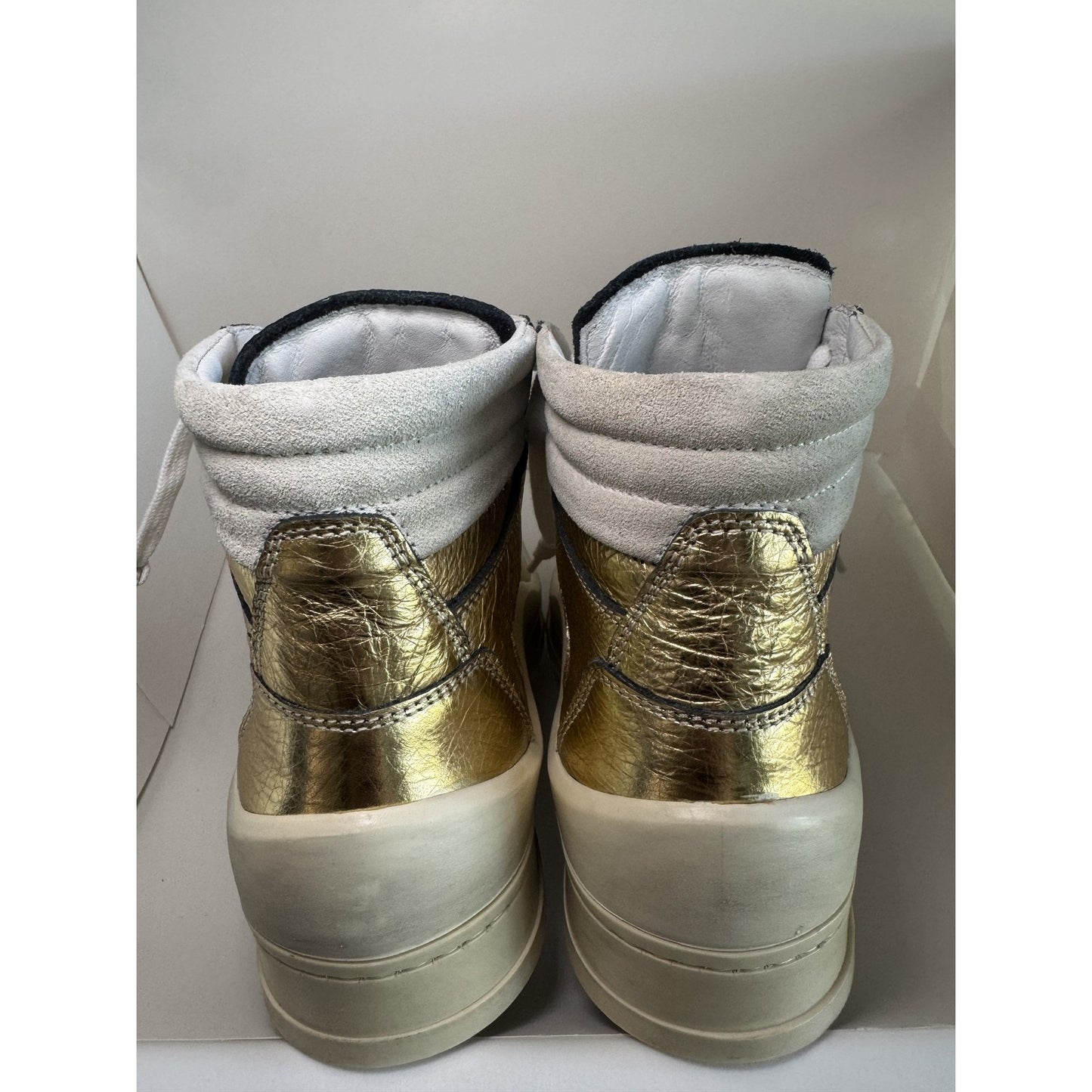P448 Rail Tulum Gold High Top Shoes