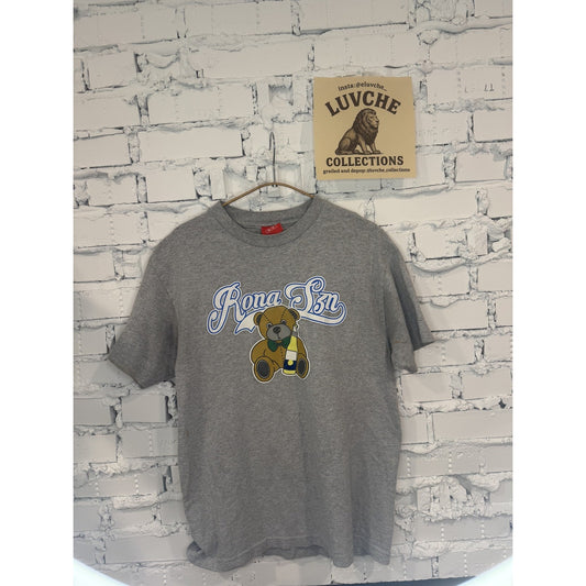 Nelk Boys Shirt Mens M Gray Rona Szn Bear Graphic Tee