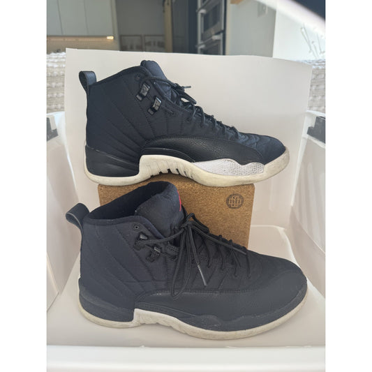 Jordan 12 Retro Shoes Size 9 Flu Game Basketball Sneakers