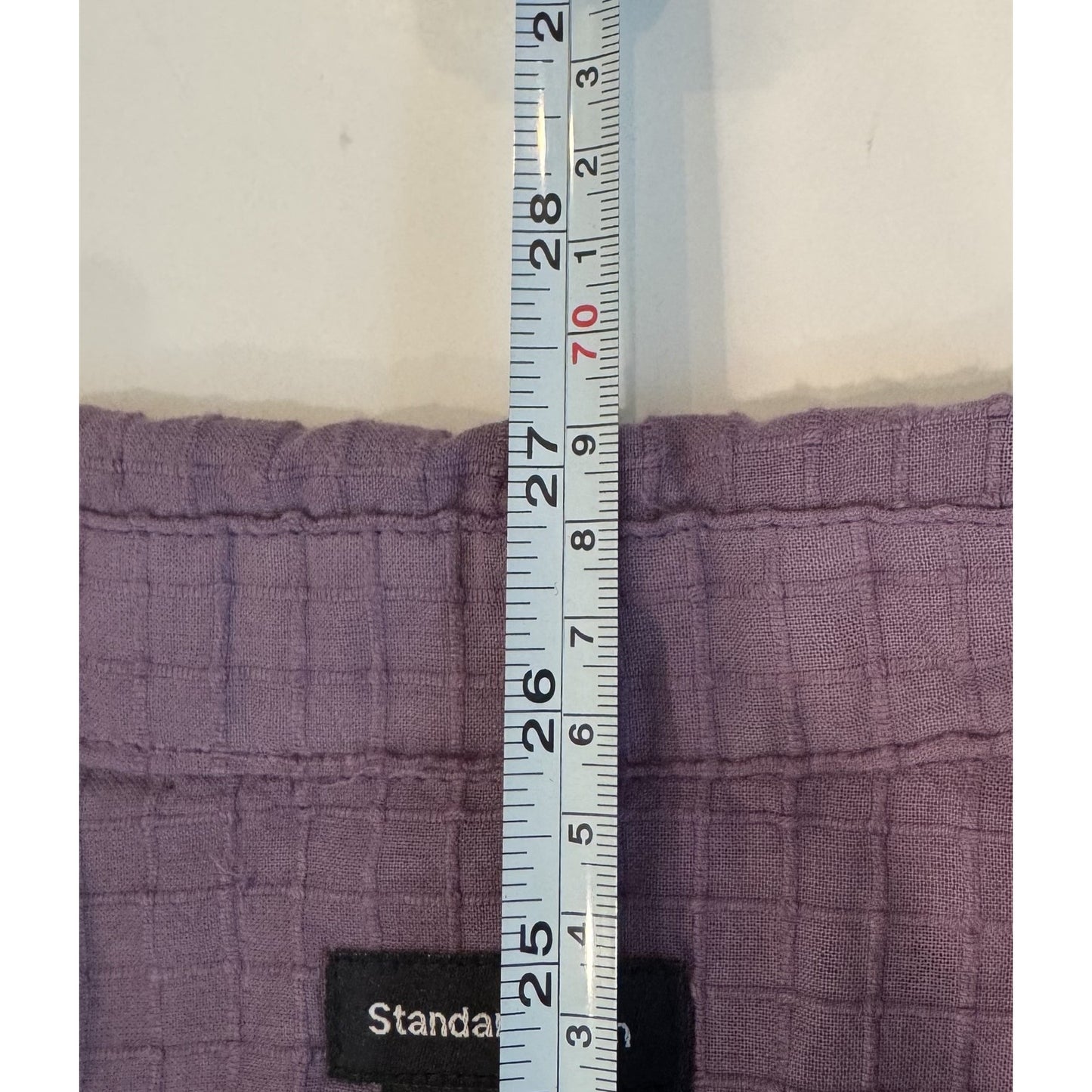 Standard Cloth L Purple Pocket Short Sleeve Button Up