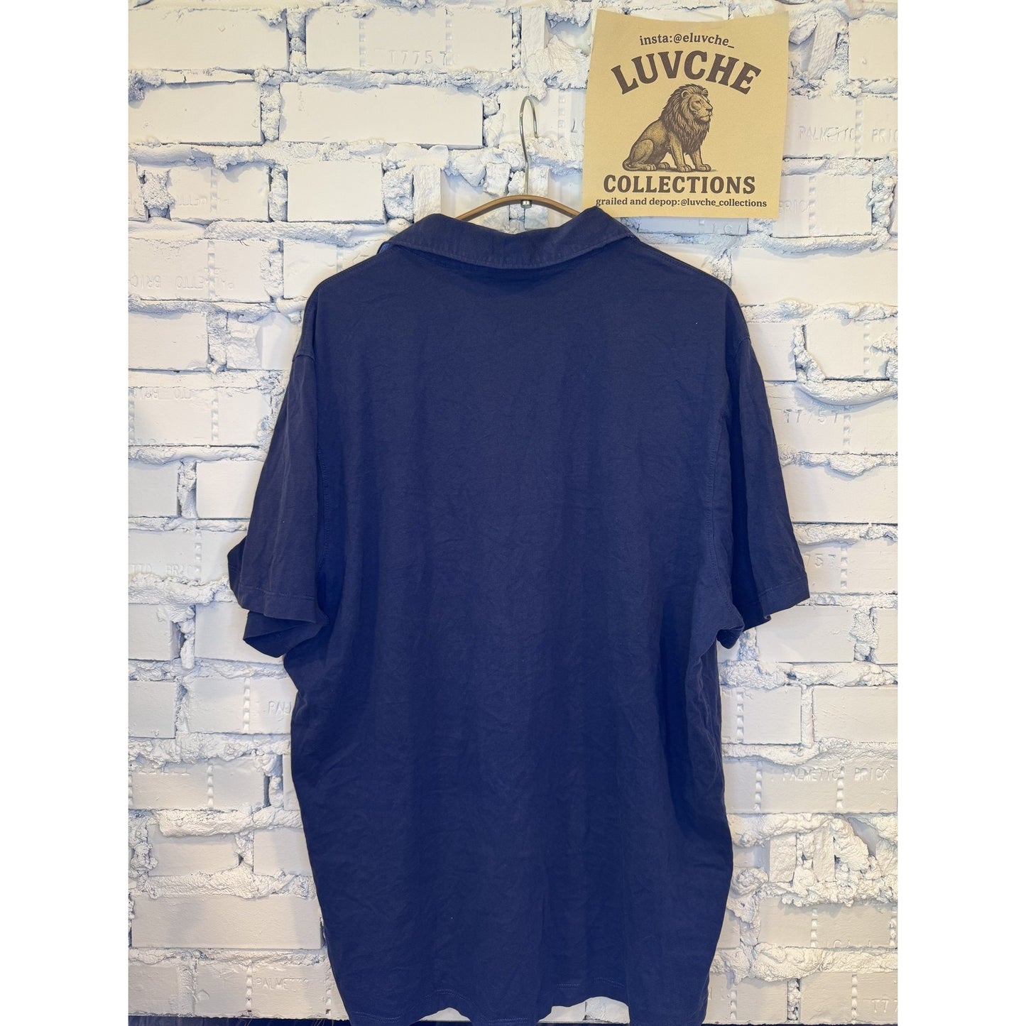 Michael Kors Navy Blue Short Sleeve Polo