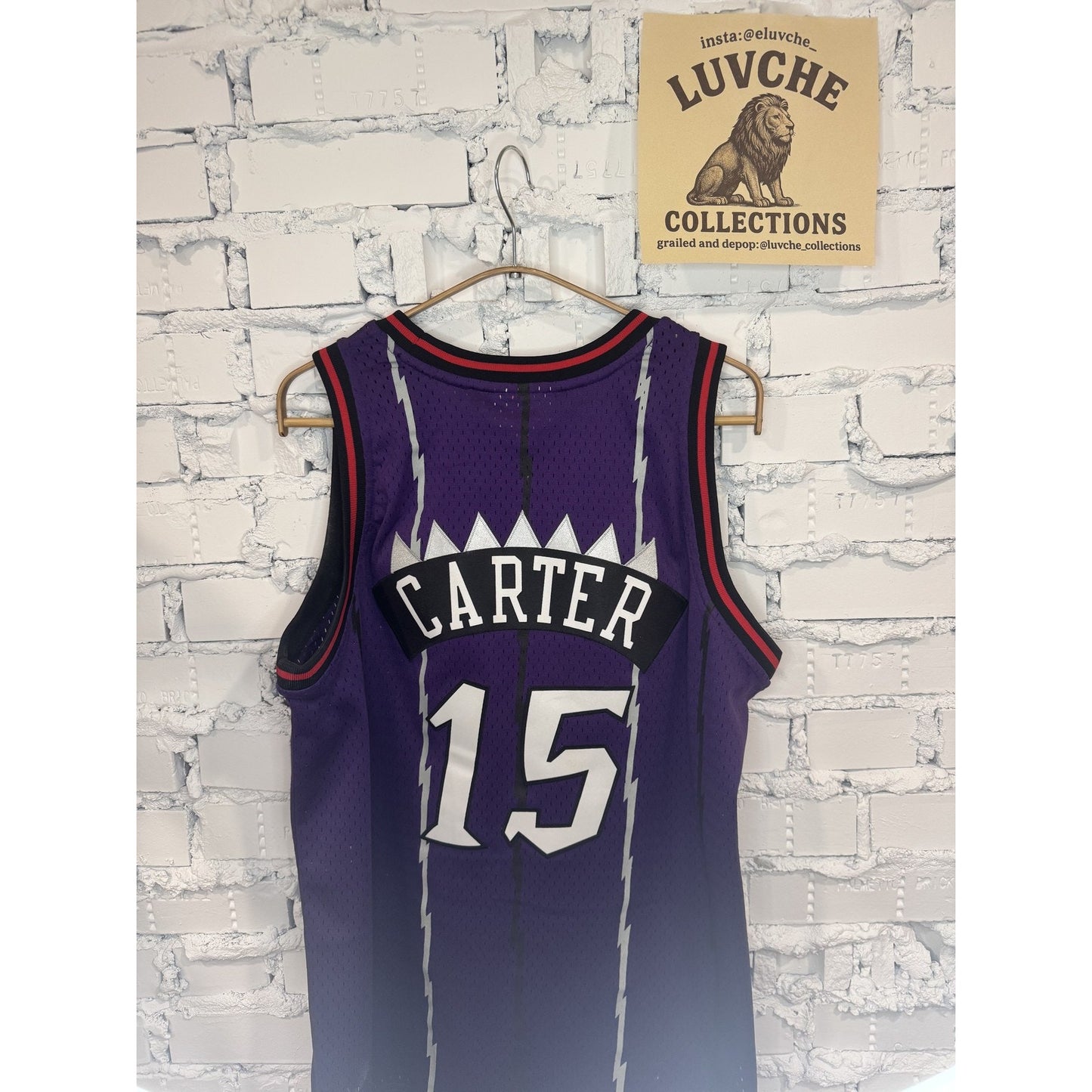 Toronto Raptors XL NBA Basketball Vince Carter Jersey