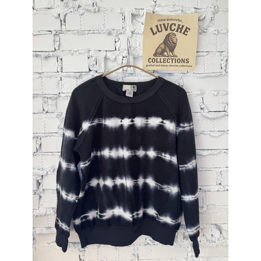Everleigh Womens S Black White Pullover