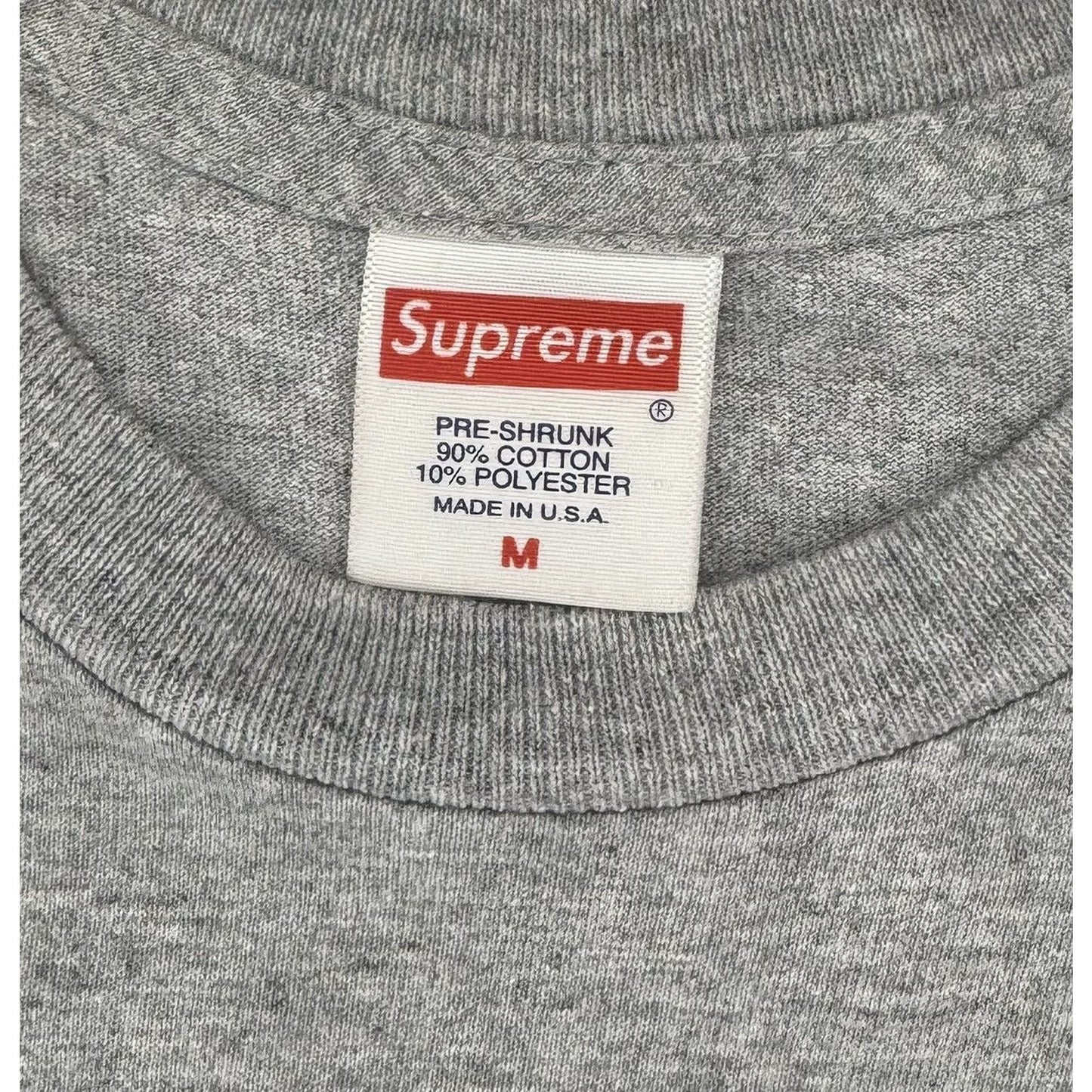 Supreme Long Sleeve T-Shirt with Graphic Print - M