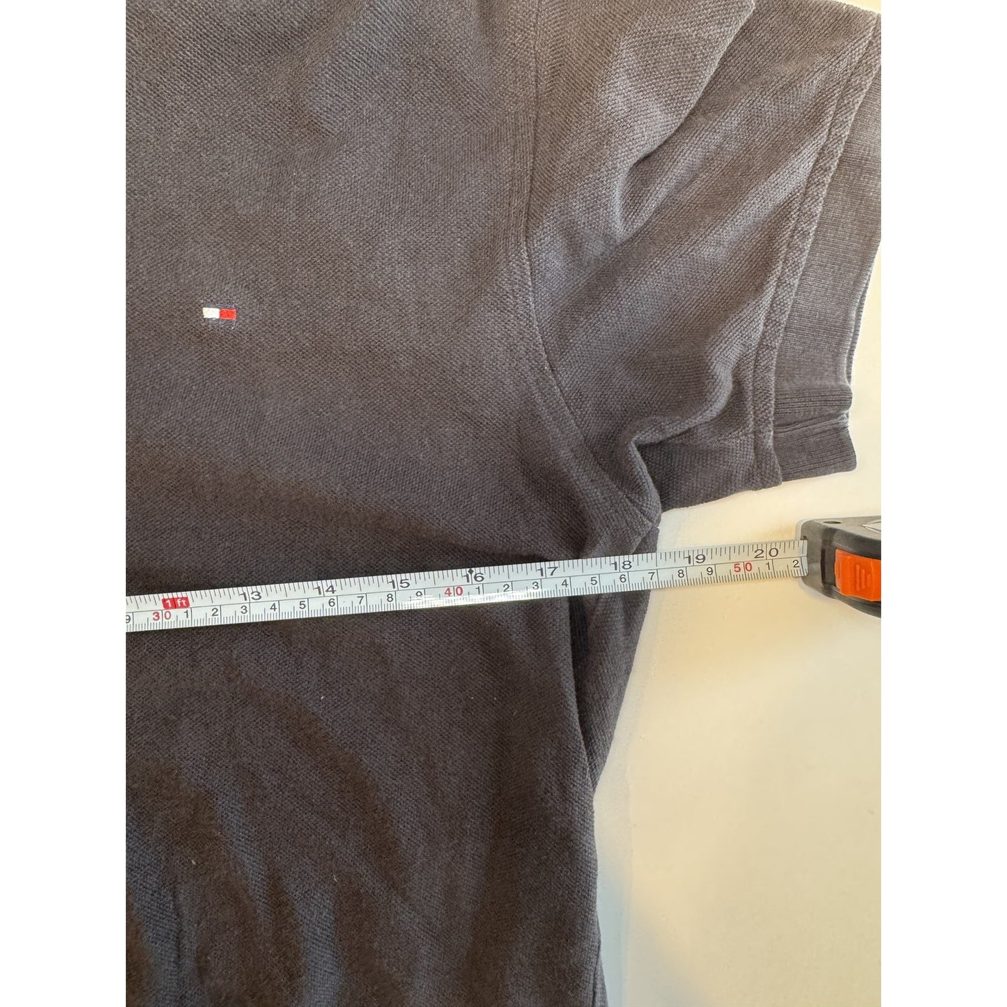 Tommy Hilfiger S Classic Embroidered Flag Casual Polo