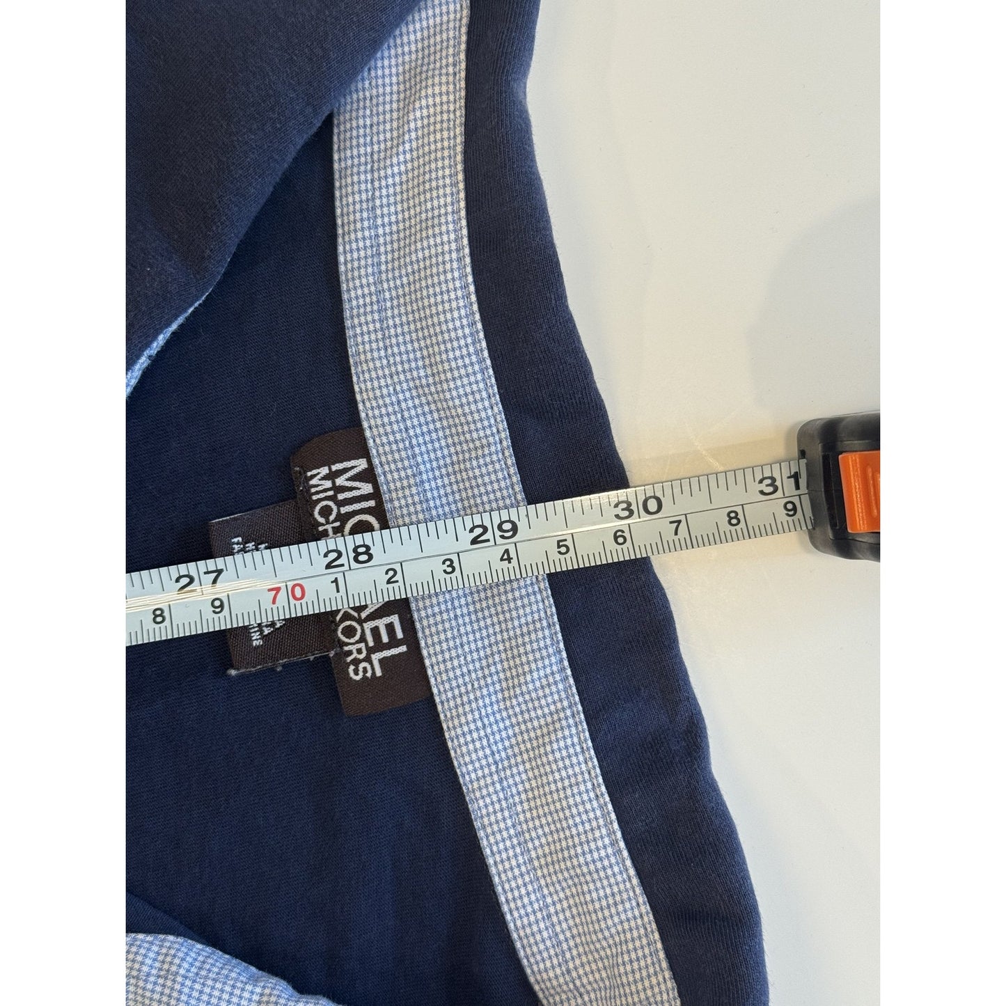 Michael Kors Navy Blue Short Sleeve Polo