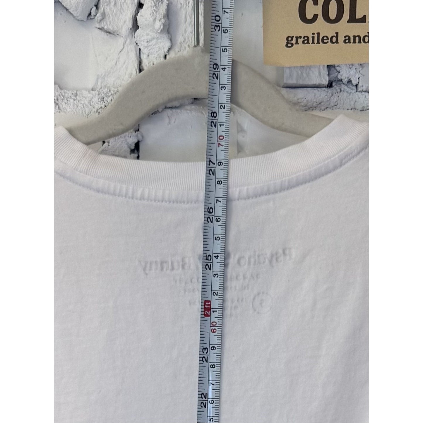 Psycho Bunny L White Cotton Skull Bunny Tee