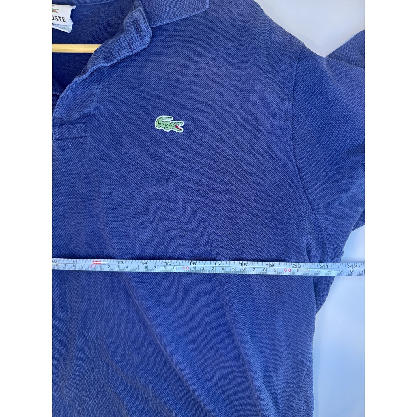 Lacoste Mens XL Classic Short Sleeve Croc Embroidered Polo