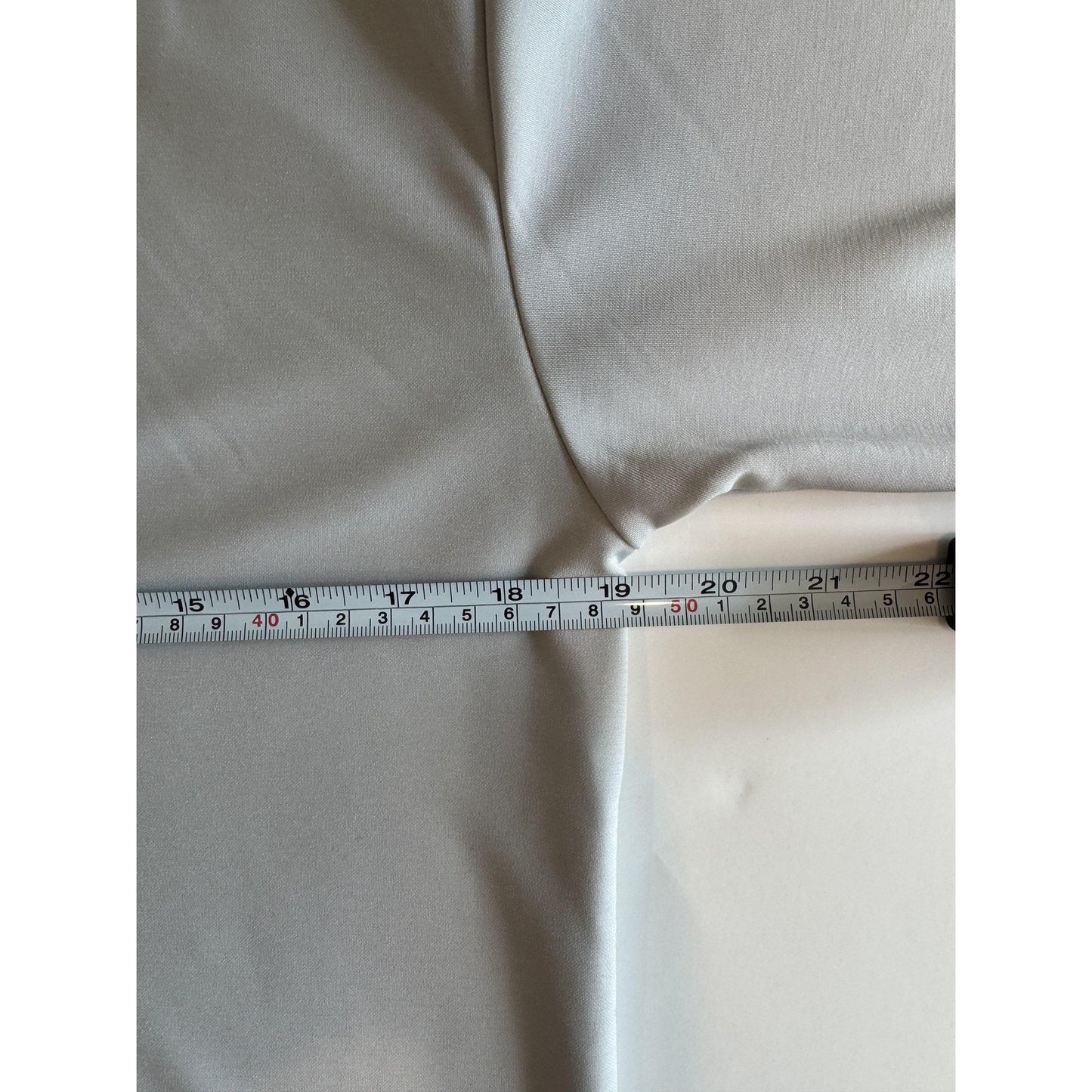 Club Monaco Womens XS Light Gray V Neck Adjustable Top