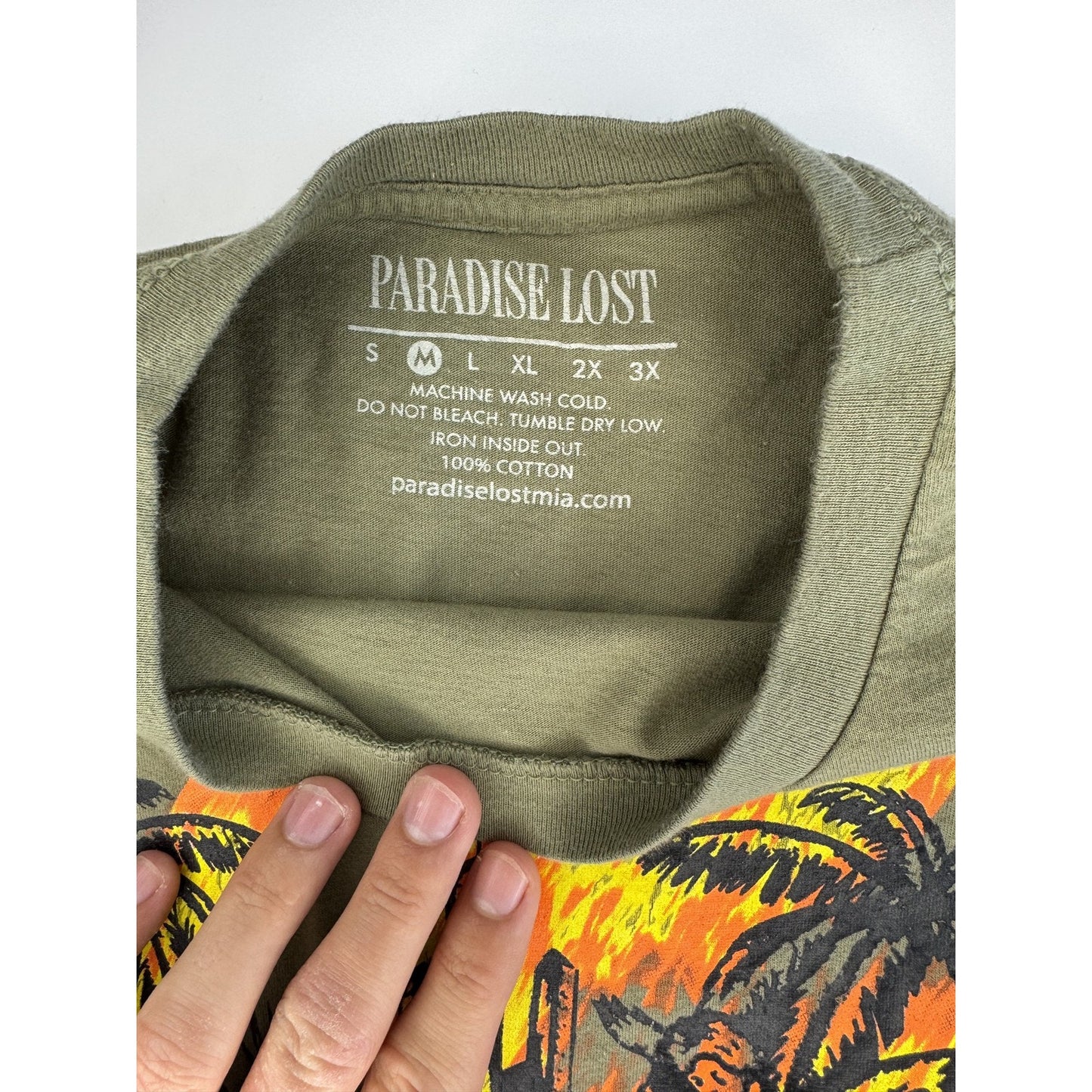 Paradise Lost Shirt Mens M Graphic Tee Everything Is Temporary