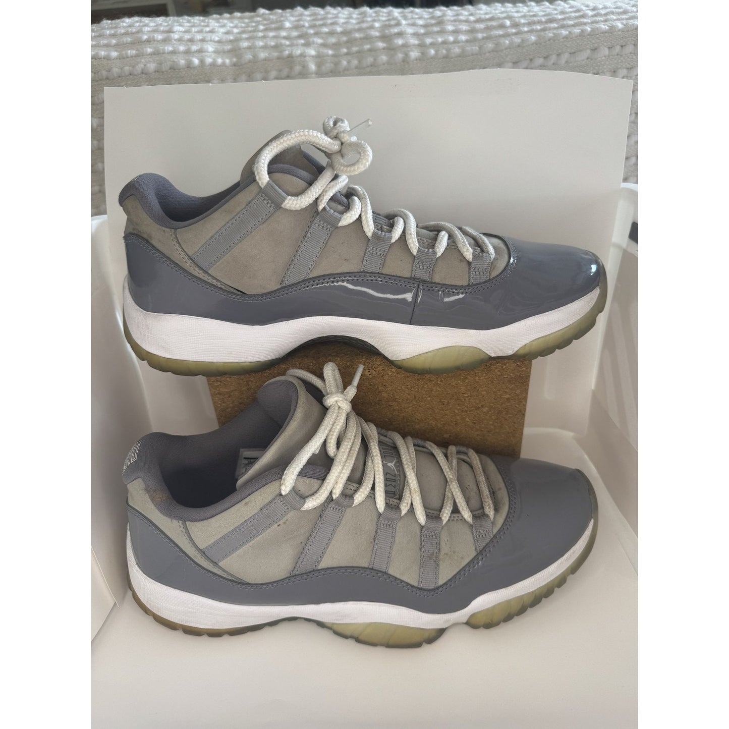 Air Jordan 11 Low Shoes Mens Size 12 Retro 2018 OG Cool Grey