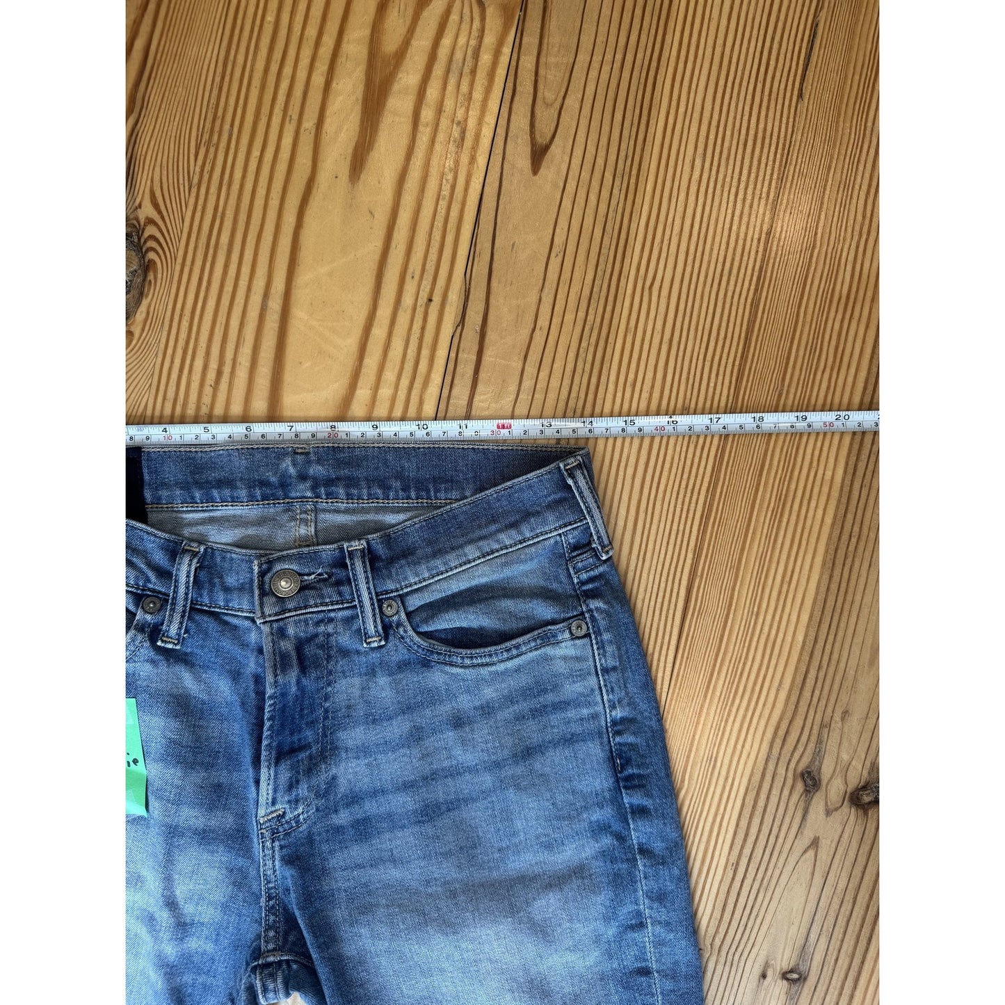 Abercrombie & Fitch Jeans Mens 28x30 Blue Kennan Straight Stretch Denim Pants