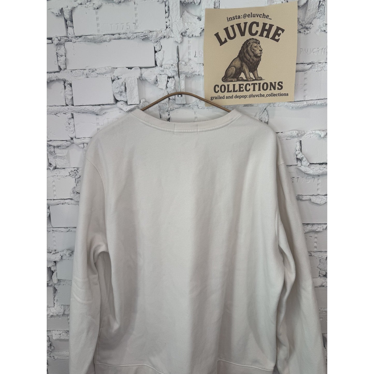 Polo Ralph Lauren Bear L Sweatshirt White Crewneck