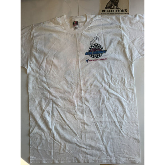 Vintage SIGNED Shirley Muldowney Graphic Tee XL