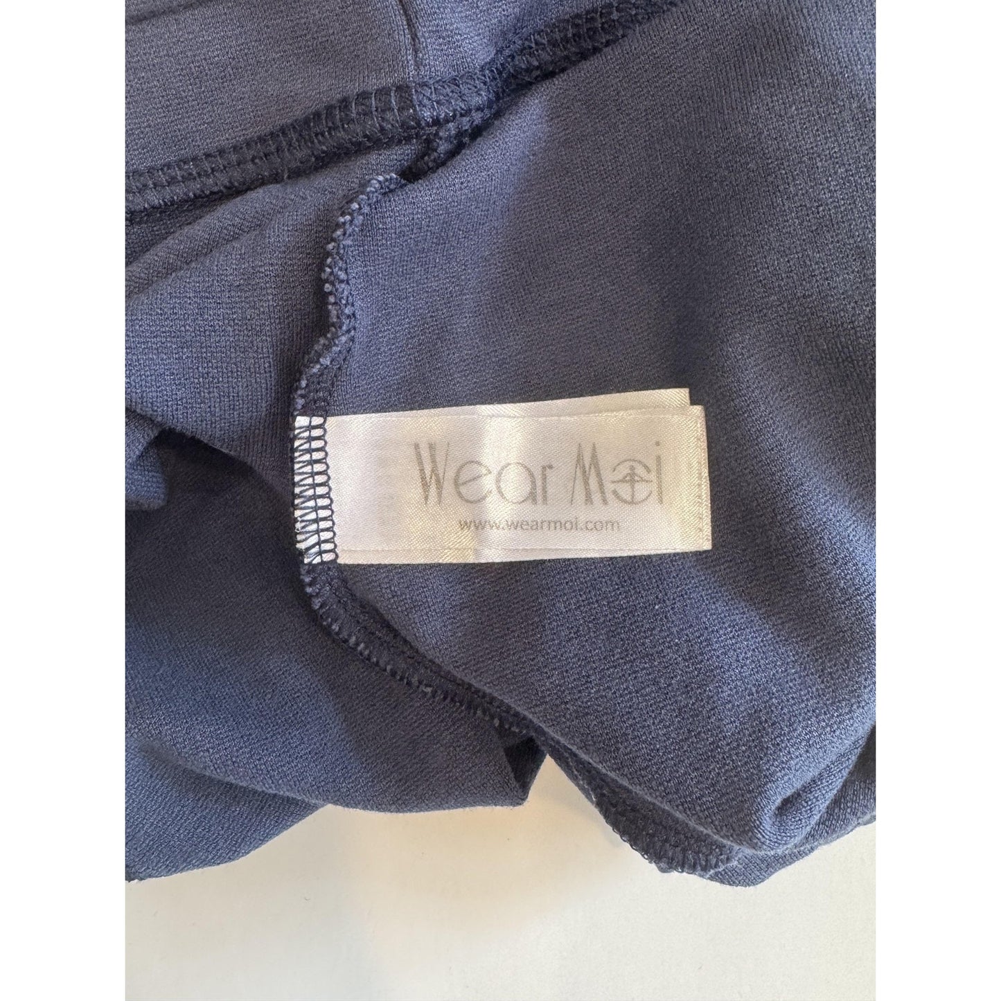 Wear Moi Pants Womens S Navy Blue High Waist Yoga Dance Pants