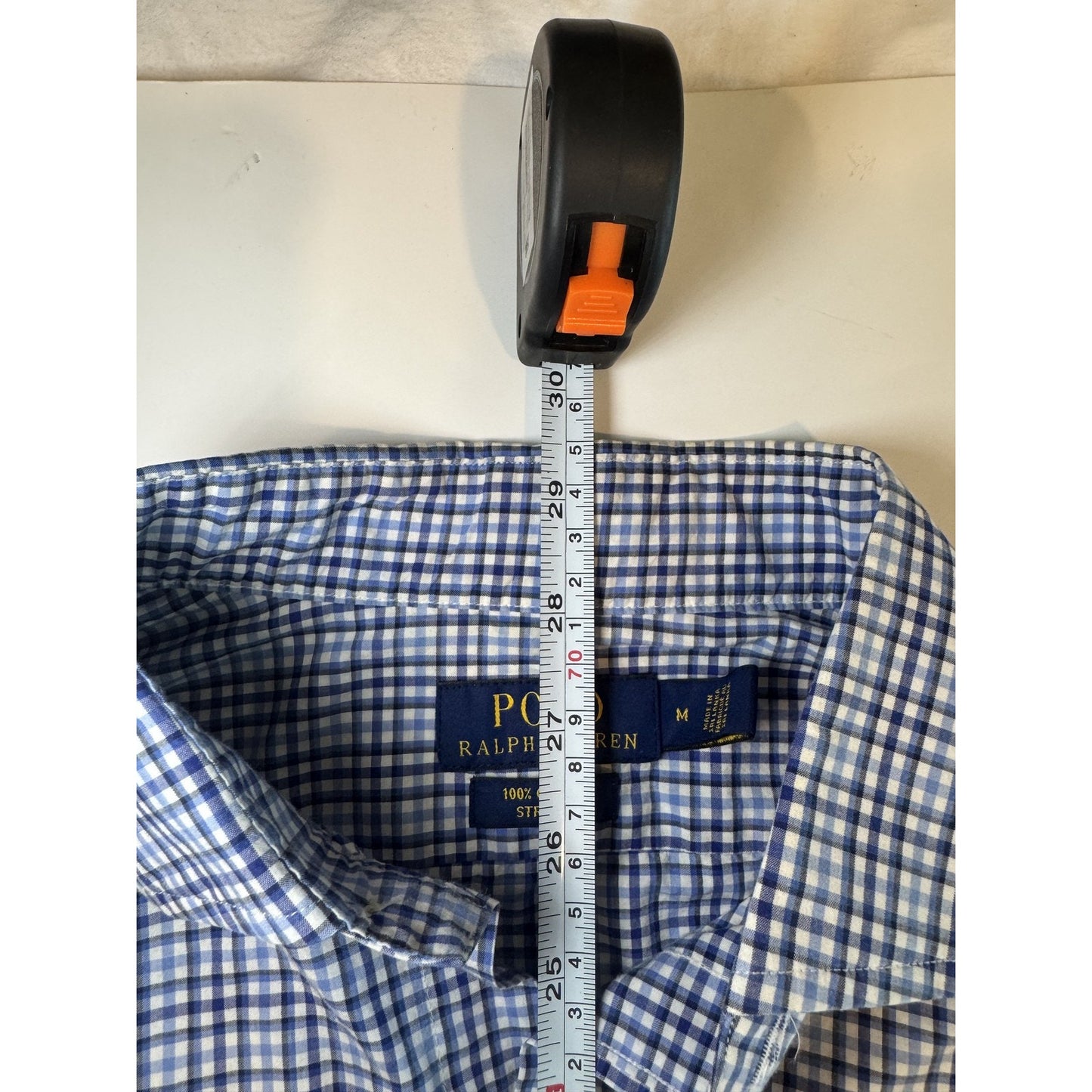Polo Ralph Lauren Medium Blue Button Down Classic Preppy