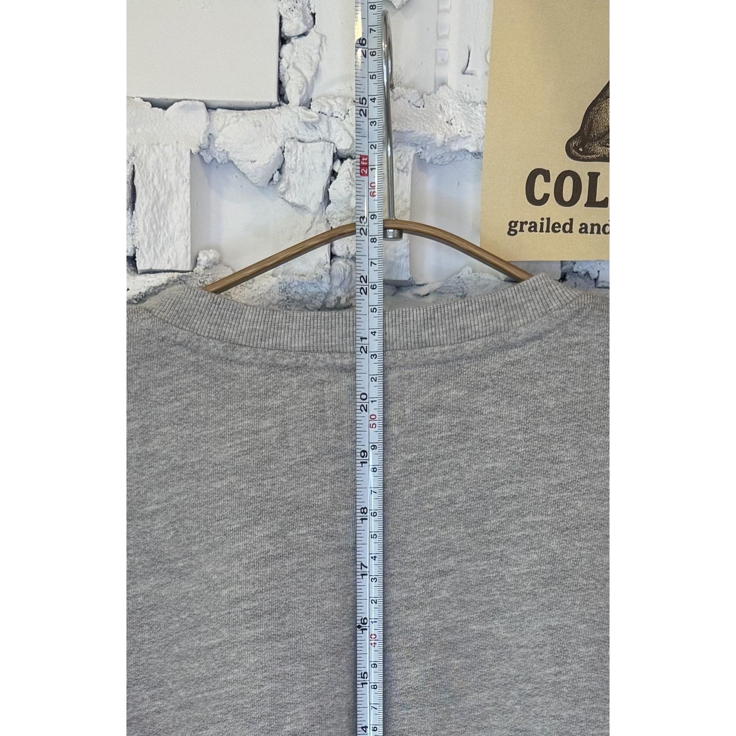 Sundry Womens XS Gray Locals Heart Sweatshirt