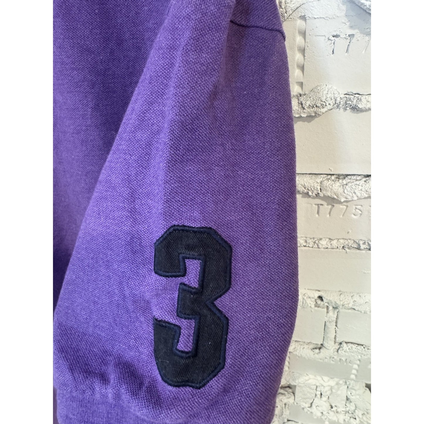 US Polo Assn Polo Shirt Mens XL Purple Embroidered Big Pony