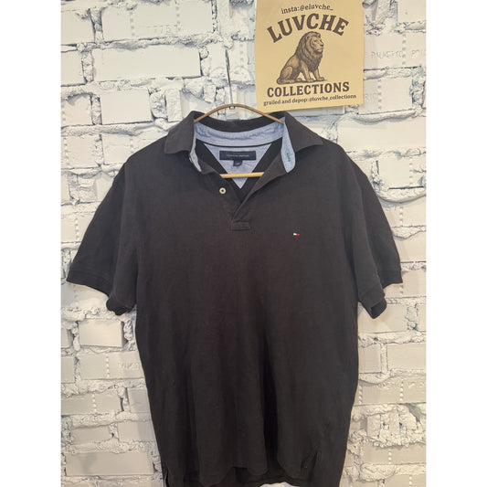 Tommy Hilfiger S Classic Embroidered Flag Casual Polo