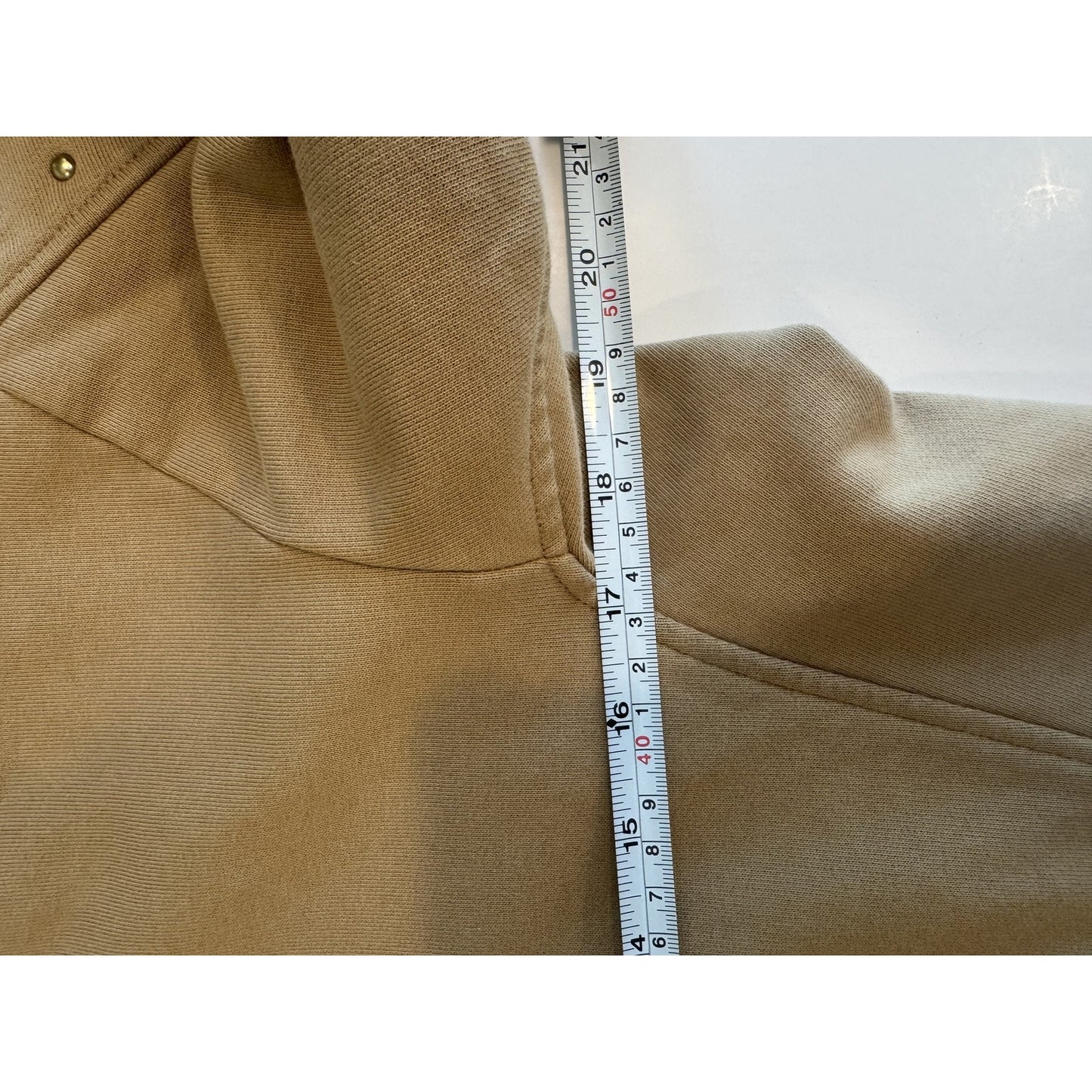 Scotch & Soda Hoodie Womens S Tan Studded Pullover