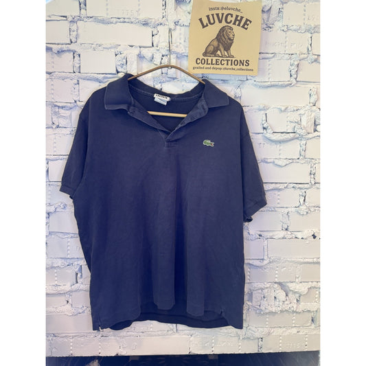 Lacoste Mens XL Classic Short Sleeve Croc Embroidered Polo